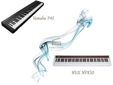 So sánh NUX NPK10 và Yamaha P45 