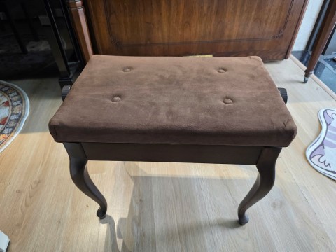Ghế Piano Cơ Upright Japan Cho Piano Màu Gỗ (USED)