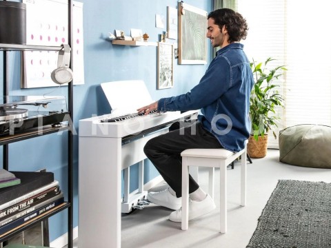 YAMAHA P-225WH (Only Piano)