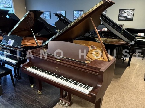 Sauter Delta 185 | Salon Grand Piano (Satin Mahogany)