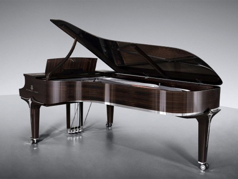 Steinway & Sons Black Dimond model D