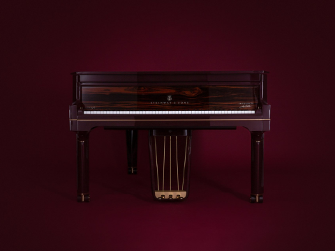 Steinway & Sons Gran Nichetto (The Midnight Red)