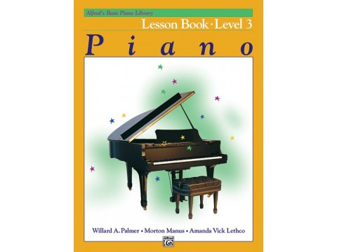 Alfred's Basic Piano Library: Lesson Book 3
