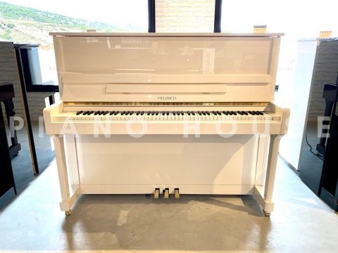 FEURICH 122 Universal (White Polished - Brass)