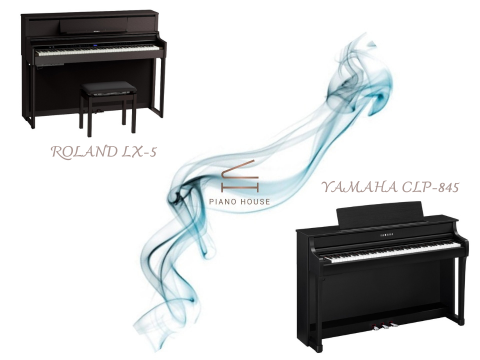 So sánh Roland LX-5 & Yamaha CLP-845