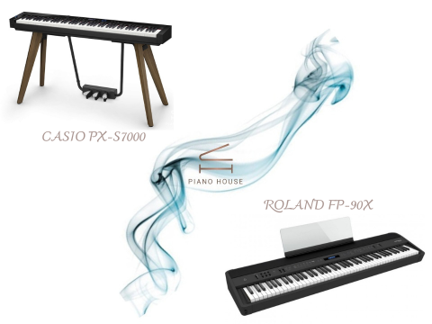 So sánh Casio PX-S7000 và Roland FP-90X