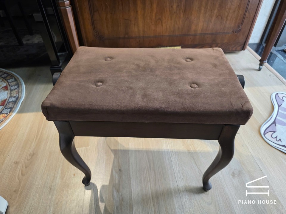 Ghế Piano Cơ Upright Japan Cho Piano Màu Gỗ (USED)