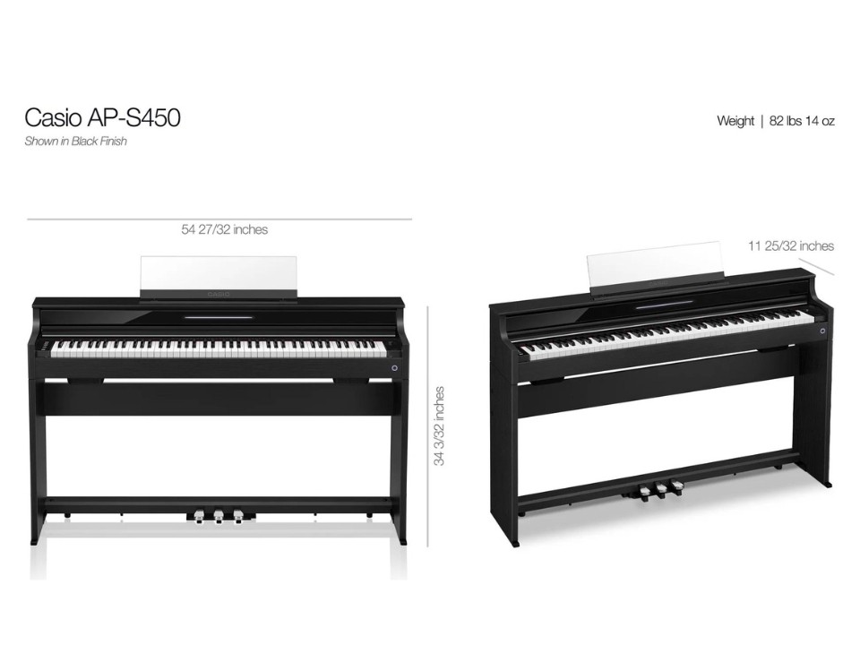 Casio AP-S450 Black (BK)