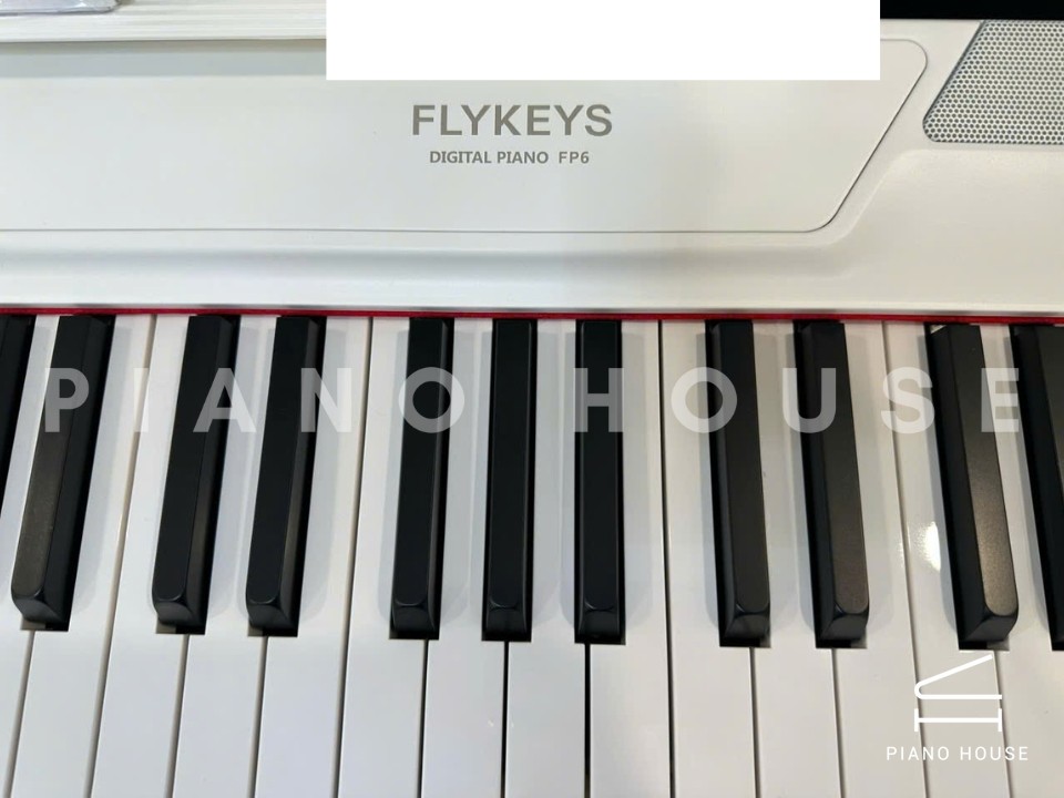 Piano Flykeys FP6 White (Kèm Chân Gỗ)