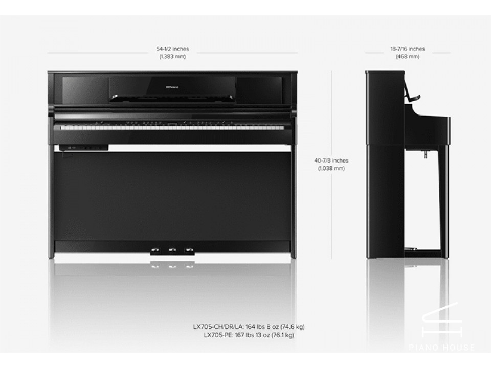 ROLAND LX-705 CB New