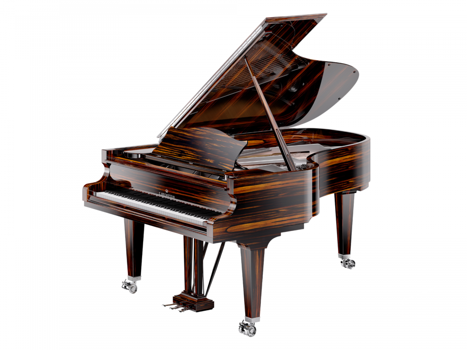 C.Bechstein Concert B212 (Black with Brass)