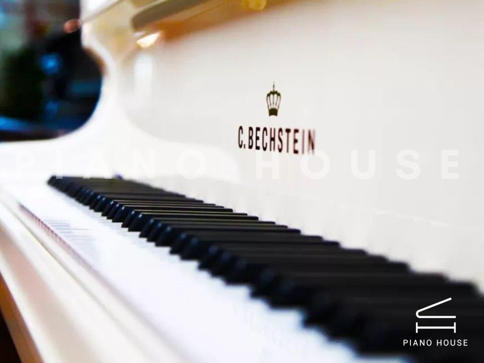 C.Bechstein Concert B212 (White with Brass)
