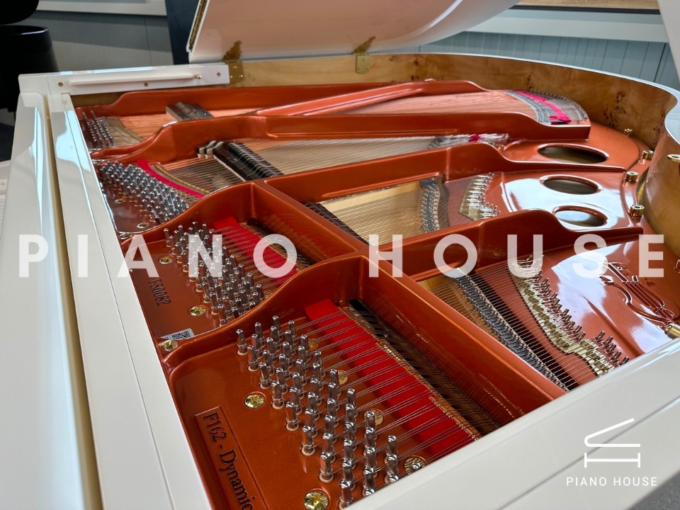 FEURICH 162 - "DYNAMIC I" (White Polish & Brass)