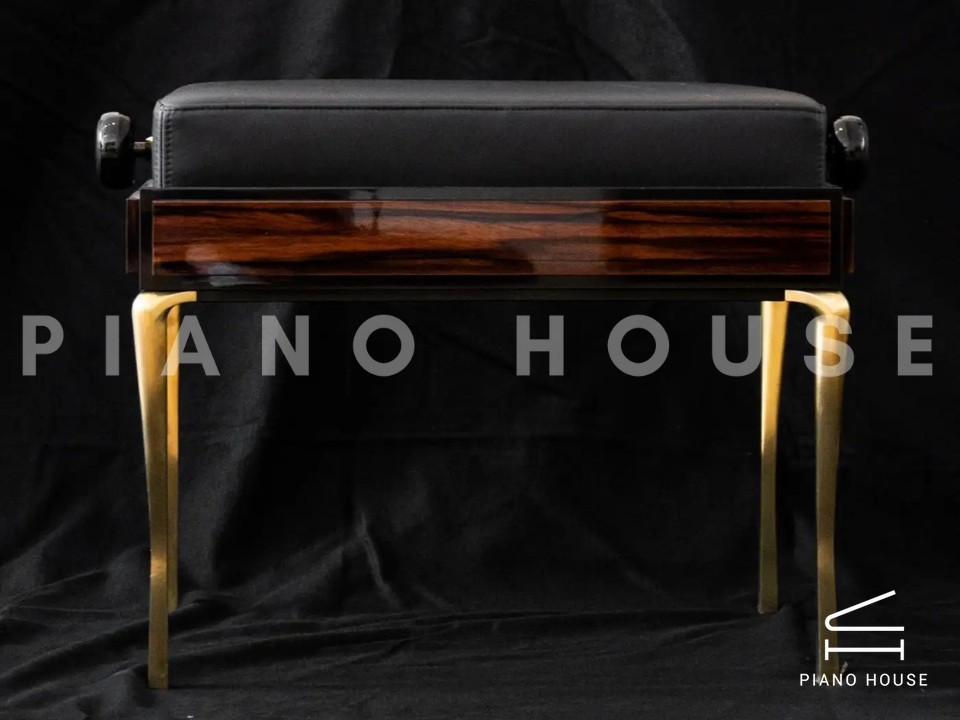Ghế Đàn Piano Macassar Ebony | Thiết Kế Bởi Poul Henningsen | Denmark