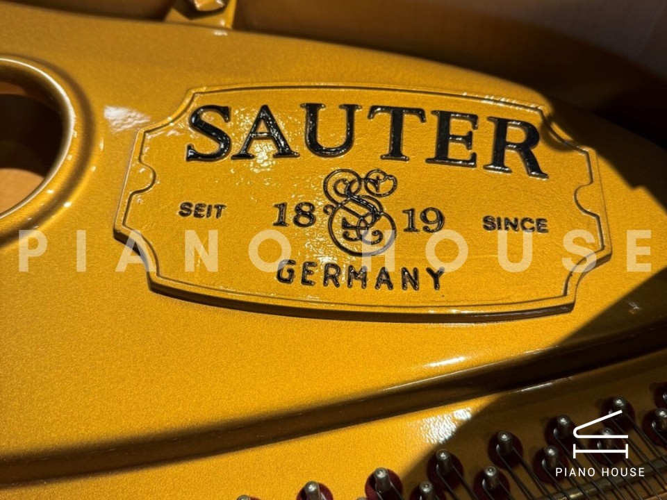 Sauter Delta 185 | Salon Grand Piano (Satin Mahogany)