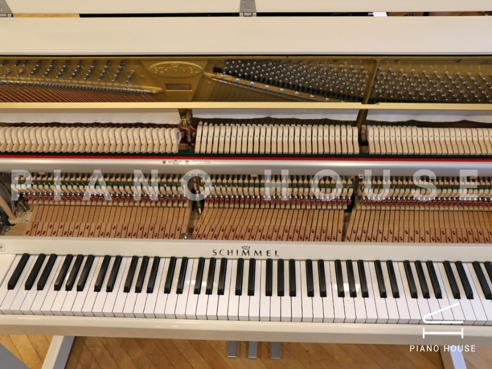 Schimmel Classic C116 Modern Cubus (White High Gloss)