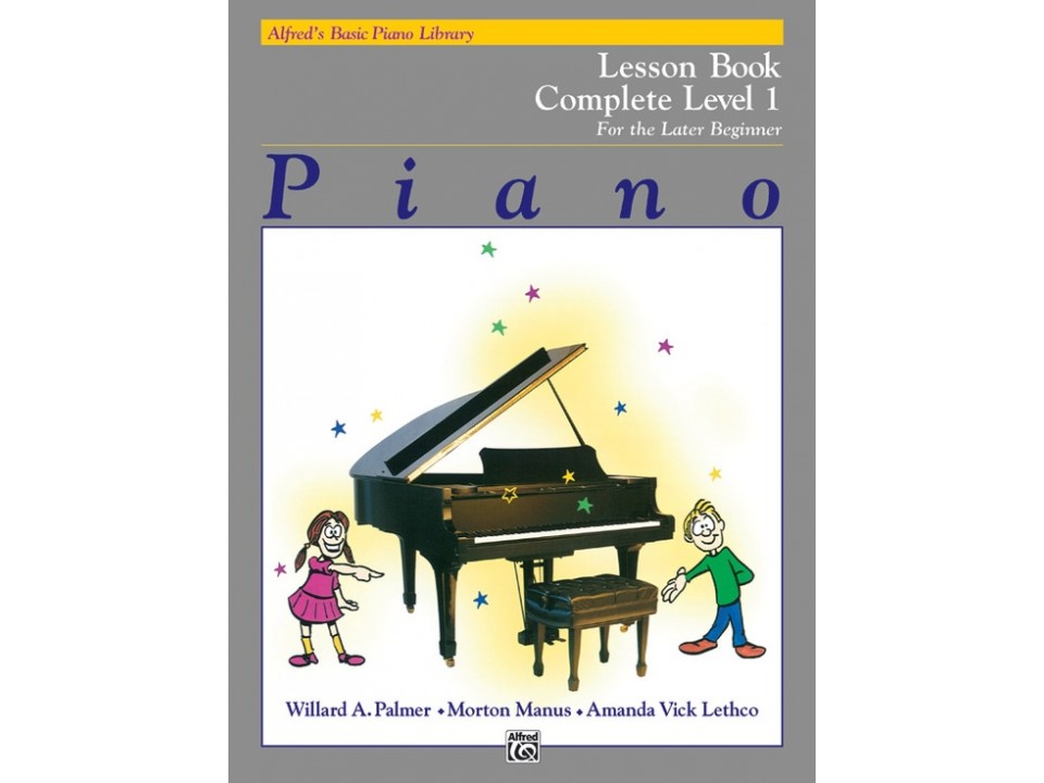 Alfred's Basic Piano Library: Lesson Book Complete 1 (1A/1B)