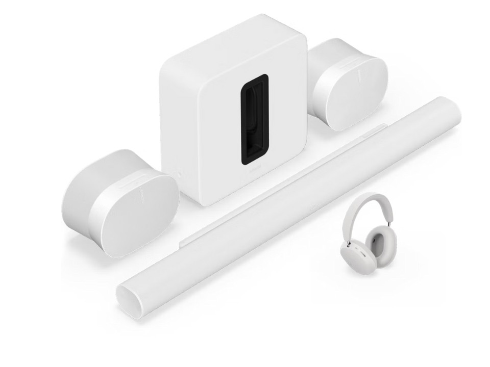 Premium Personal Entertainment Set with Arc Ultra (Sonos Ace + Arc Ultra + Sub 4 + 2x Era 300)