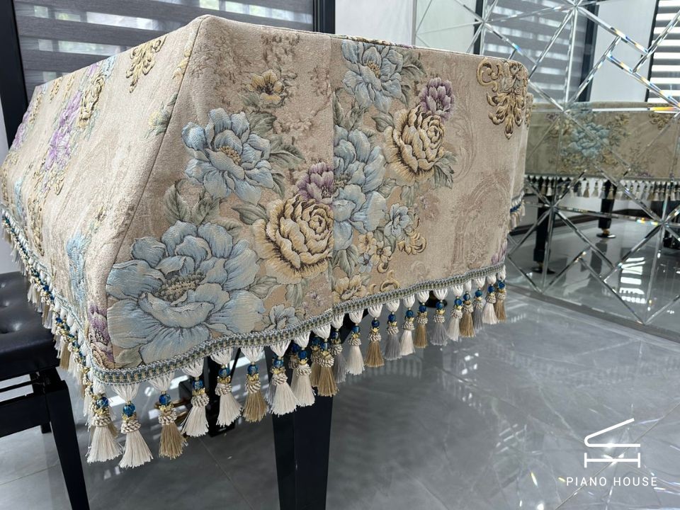 Khăn Phủ Grand Hoạ Tiết Bông Hoa