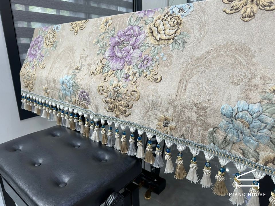 Khăn Phủ Grand Hoạ Tiết Bông Hoa