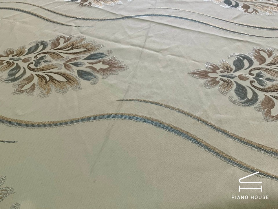 Khăn Phủ Gấm Dầy + Tua Rua Cho Đàn Grand Piano