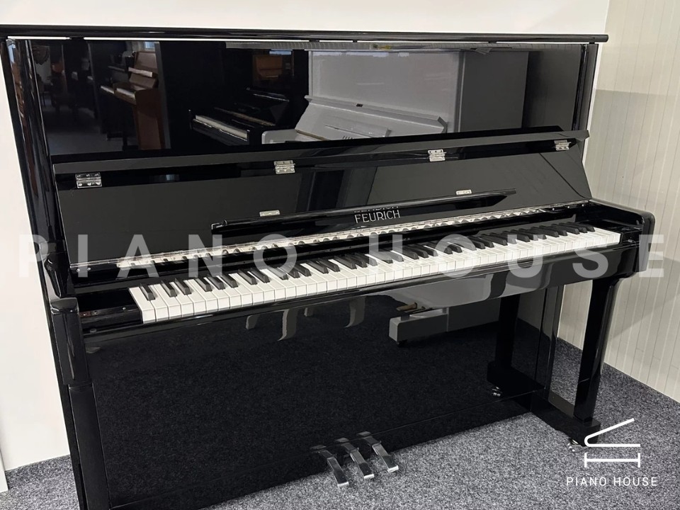 FEURICH 122 Universal (Black Polished - Chrome)