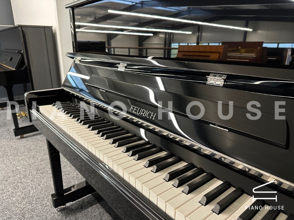 FEURICH 122 Universal (Black Polished - Chrome)