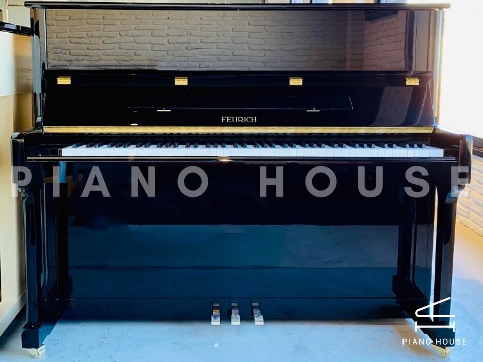 FEURICH 122 Universal (Black Polished - Brass)