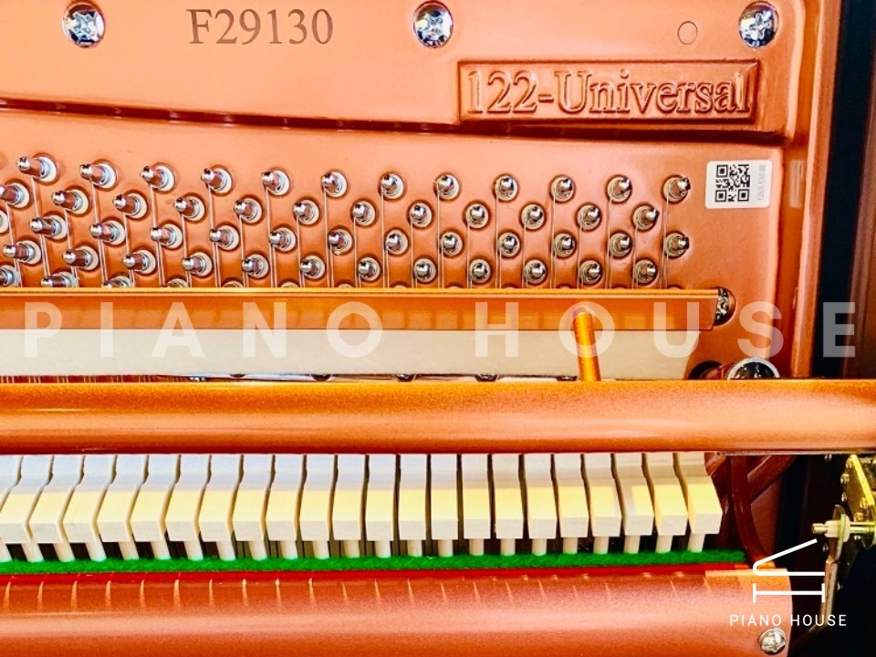 FEURICH 122 Universal (Black Polished - Brass)