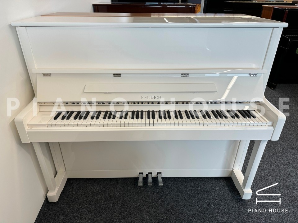 FEURICH 122 Universal (White Polished - Chrome)