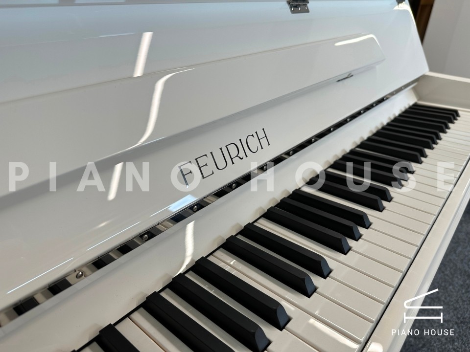 FEURICH 122 Universal (White Polished - Chrome)