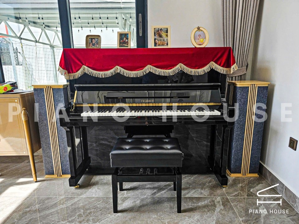 FEURICH 133 Concert (Black Polished)