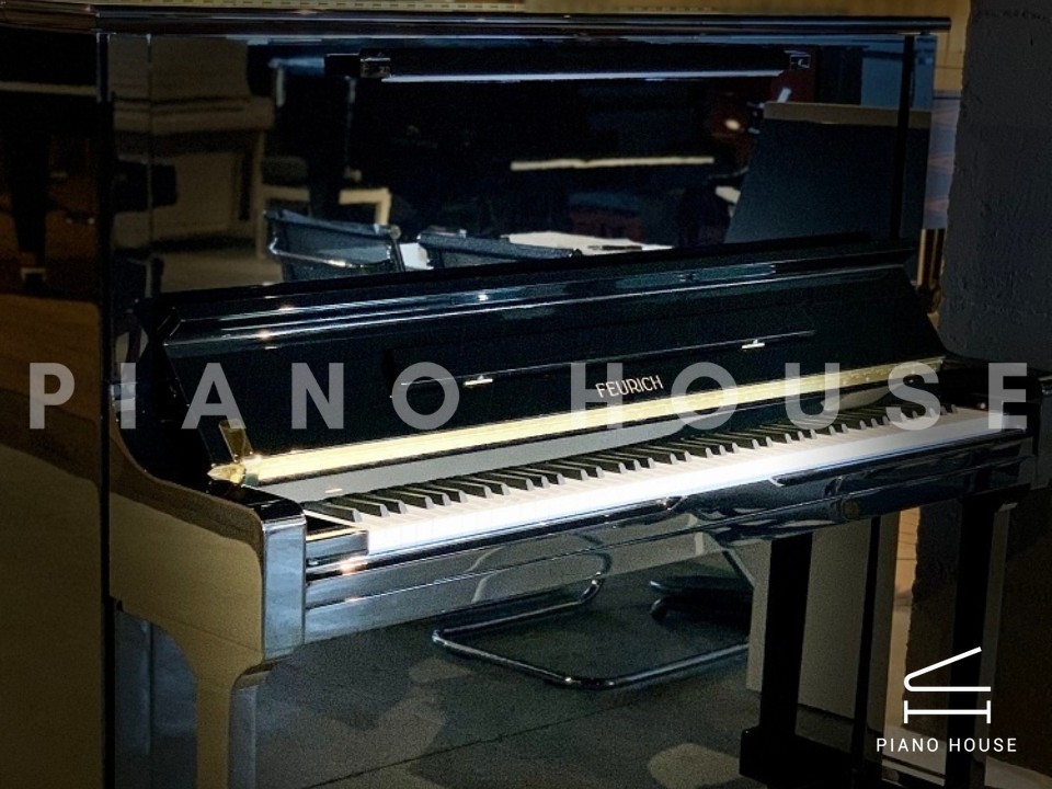 FEURICH 133 Concert (Black Polished)