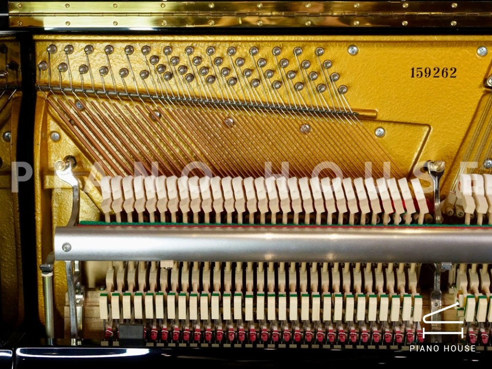 Grotrian G124 Concerto Series | Upright Ebony Polish | Grotrian-Steinweg