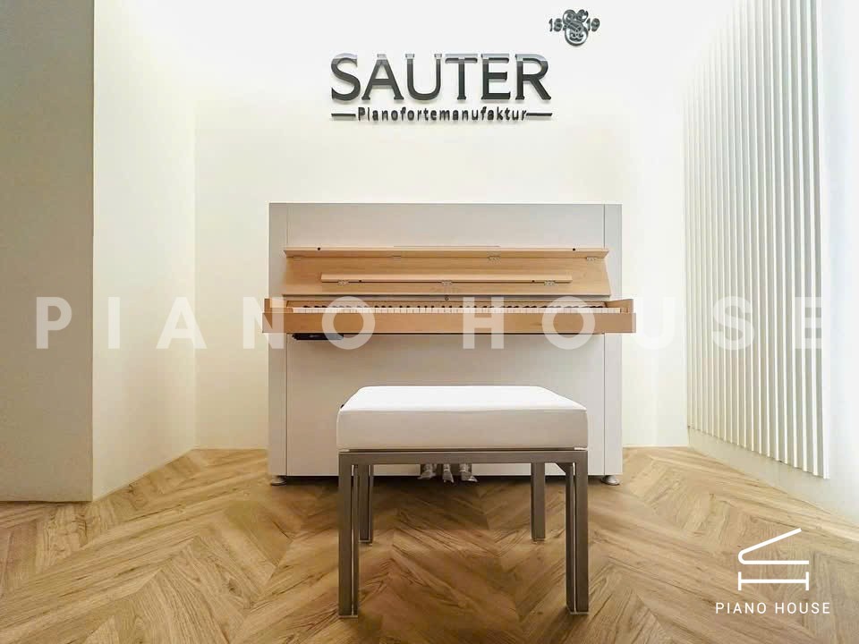 Sauter Pure Basic (Matte White & Satin Maple)