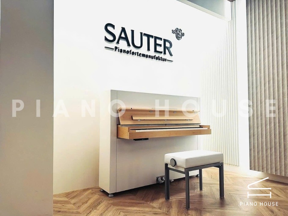 Sauter Pure Basic (Matte White & Satin Maple)