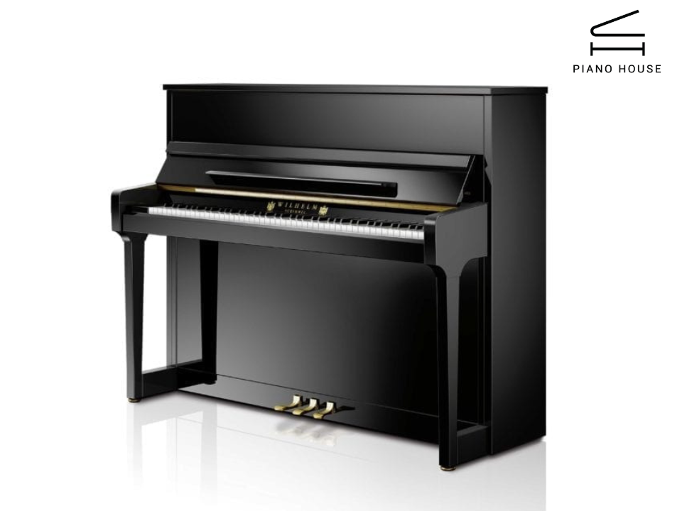 Wilhelm Schimmel W114 Tradition (Ebony High Gloss)