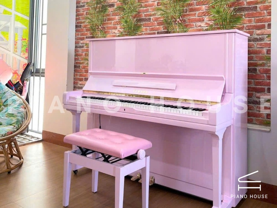 YAMAHA U3H Pink Pastel
