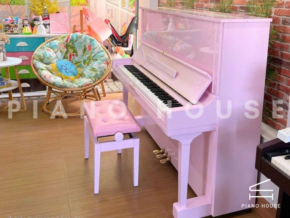 YAMAHA U3H Pink Pastel
