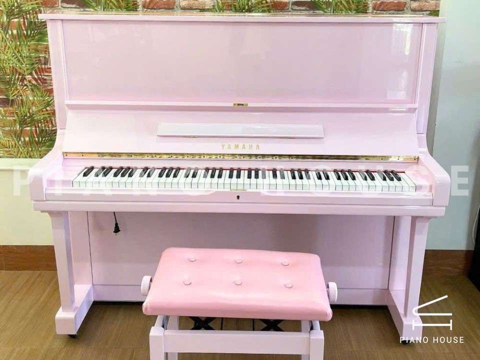 YAMAHA U3H Pink Pastel